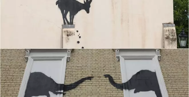 Banksy desvela su segunda obra de arte en Londres en menos de 24 horas