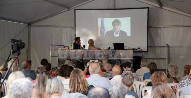 Puigdemont acusa l'unionisme de fer "un cop d'estat híbrid" a través del poder judicial