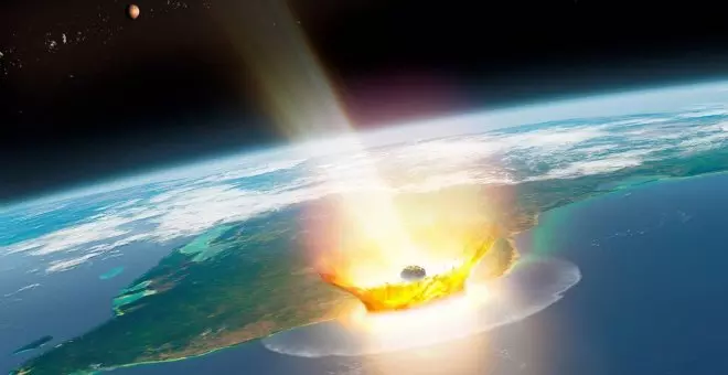 El asteroide que acabó con los dinosaurios procedía de más allá de Júpiter