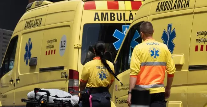 Los sindicatos quieren aprovechar el nuevo contrato de ambulancias en Catalunya para internalizar el servicio