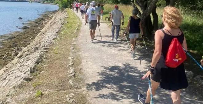 La nueva actividad deportiva para mayores se centrará en la disciplina de la marcha nórdica