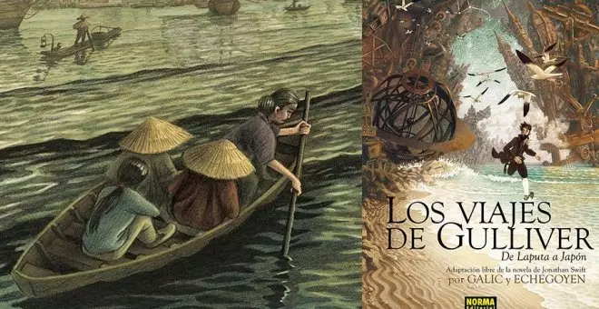 'Los viajes de Gulliver. De Laputa a Japón': Galic y Echegoyen adaptan a Swift