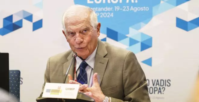 Borrell critica la falta de voluntad de la UE y Estados Unidos para que cese la ofensiva de Israel en Gaza