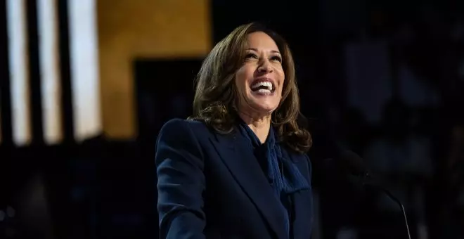 Harris se presenta como el contrapunto a un "Trump sin límites" al aceptar la nominación