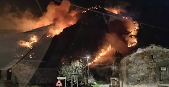 Cantabria está en riesgo alto y muy alto de incendios forestales