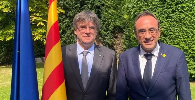 Rull visita Puigdemont a Waterloo i acusa el Suprem d'incomplir "de manera deliberada" la llei d'amnistia