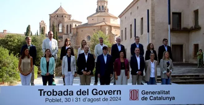 Illa reuneix els consellers al monestir de Poblet per definir les prioritats del nou Govern