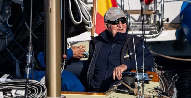 El rey emérito vuelve a España para otra regata por sexta vez este año