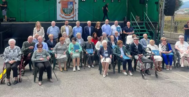 Matamorosa acoge el Día de Campoo de Enmedio con un homenaje a sus mayores