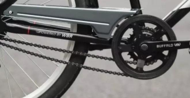 Esta bicicleta con dos cadenas está diseñada para servir a un propósito que no pueden cubrir las eléctricas