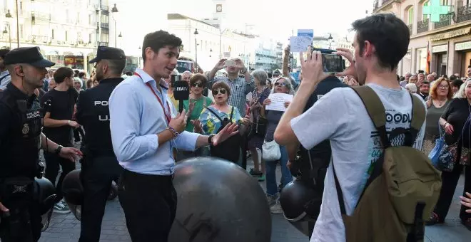 El agitador ultra Vito Quiles, citado el 25 de noviembre como investigado por calumnias al portavoz de Facua