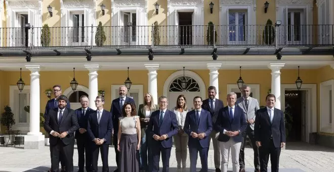 Feijóo alquila un espacio para bodas que recuerda a La Moncloa para reunir a sus barones