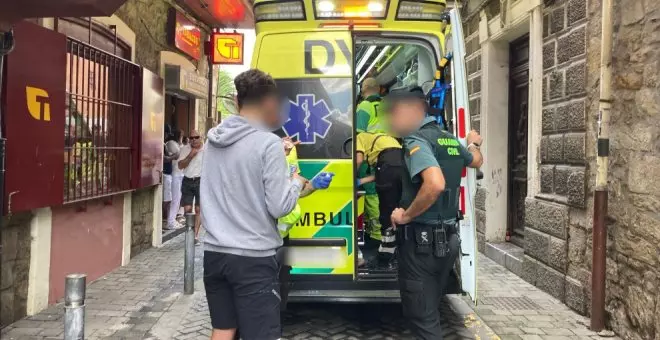 Un herido por asta en el último encierro de Ampuero