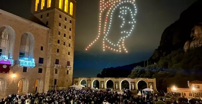 Montserrat inicia els actes de commemoració del Mil·lenari amb un multitudinari acte