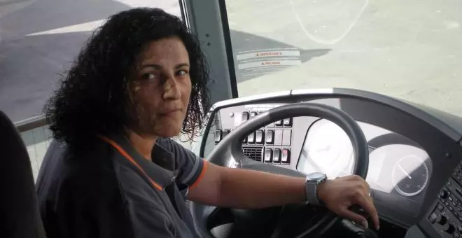 El despido de la conductora de autobús fue improcedente: "Mi caso debe servir para que respeten más a las mujeres"