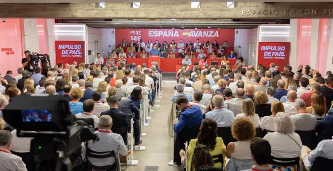 Los líderes del PSOE de Madrid, Castilla y León, Andalucía y Aragón se preparan para la batalla interna en sus congresos