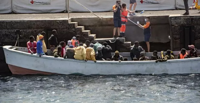 El Hierro recibe a 172 personas migrantes, seis de ellas menores, a lo largo del fin de semana