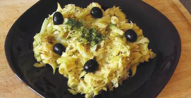 Pato confinado - Receta de bacalao a bras: un emblema de la cocina portuguesa