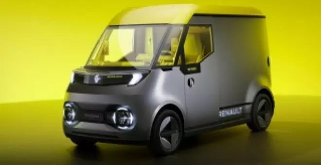 Parece la Kangoo del futuro, pero es la furgoneta eléctrica de Renault y Volvo para el reparto urbano