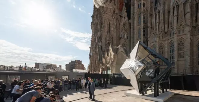 La torre de Jesucrist de la Sagrada Família s'acabarà a finals del 2025 i estarà coronada per una creu de quatre braços