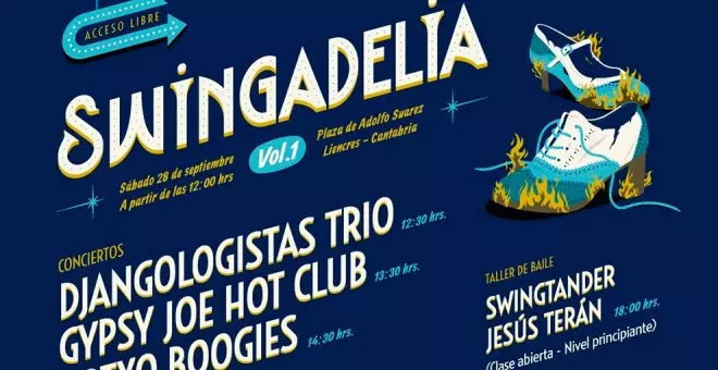 El festival Swingadelia reunirá a siete artistas de swing y jazz en Liencres