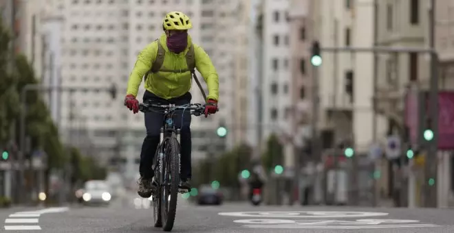 Colindres celebra una marcha popular en bicicleta por la Semana de la Movildad