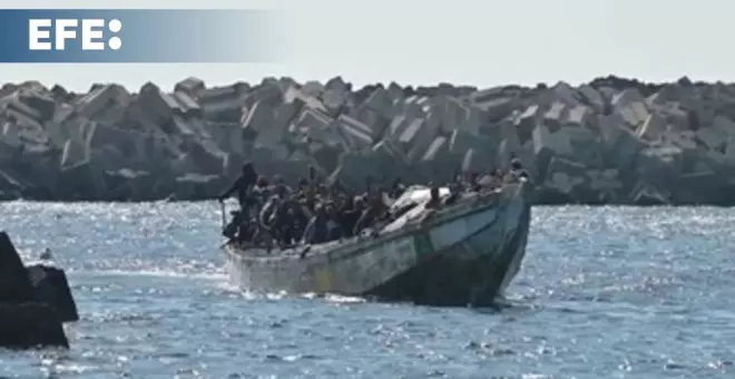 Nueva llegada de una patera a El Hierro con más de un centenar de personas a bordo