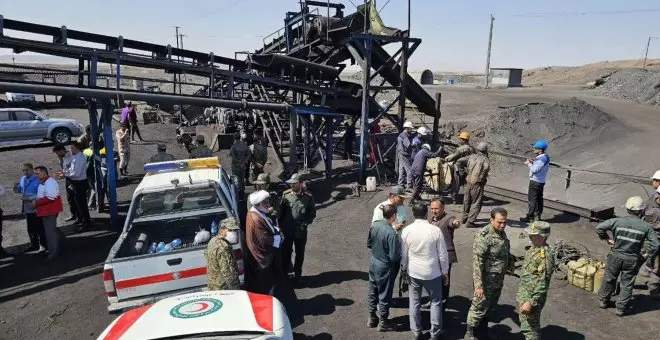 Al menos 51 muertos en una explosión de una mina de carbón en Irán