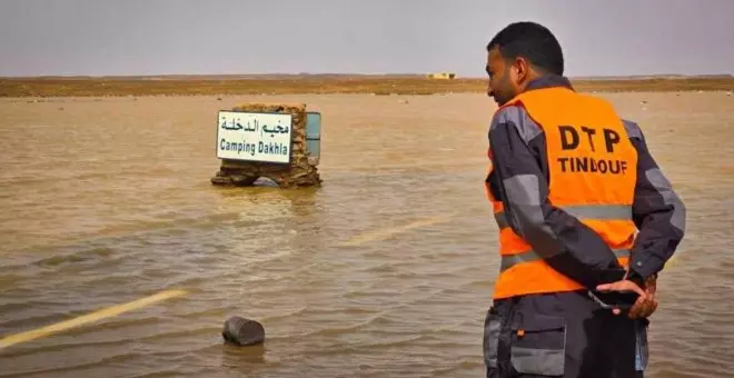 Evacuan a 350 familias saharauis de los campamentos de Tinduf por inundaciones