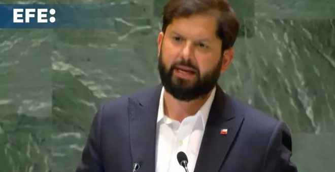 Gabriel Boric en la ONU: "Me niego a elegir entre el terrorismo de Hamás y el genocidio de Israel"