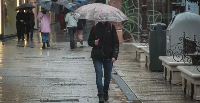 La borrasca 'Aitor' dejará lluvias generalizadas este jueves y temperaturas entre 5 y 10ºC inferiores el fin de semana