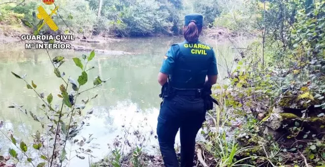 Una mujer se queda atrapada en el río Asón al tratar de evitar que la corriente arrastrara a sus perros