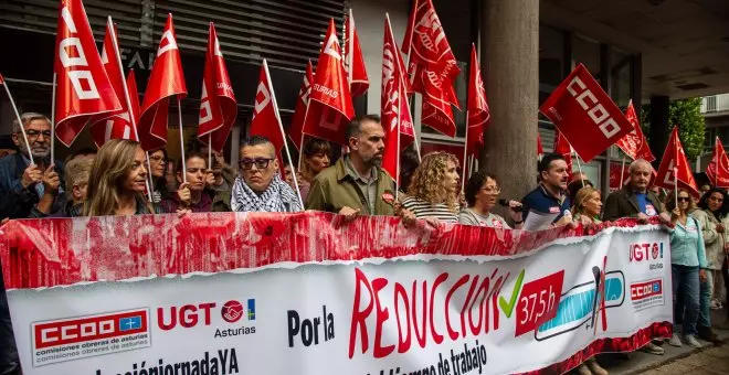 La batalla por la reducción de la jornada laboral salta a la calle