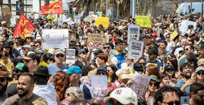 Canarias retoma las calles este 20 de octubre contra un modelo turístico "depredador"