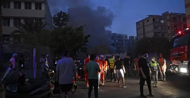 Israel bombardea los suburbios del sur de Beirut con una intensidad sin precedentes