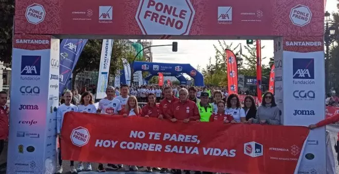 Más de 1.000 corredores se suman a la carrera 'Ponle freno' en Santander con récord de participantes y recaudación