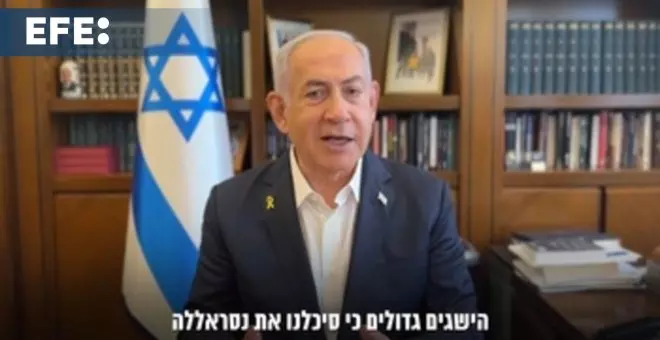 Netanyahu pide a los israelíes obedecer las directrices de seguridad ante posible ataque