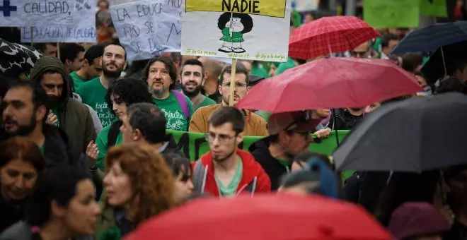 La educación madrileña volverá a hacer huelga en octubre y noviembre por la reducción de la jornada