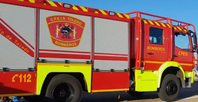 Tres afectados por inhalación de humos en un pueblo de Toledo por un incendio en el garaje de una vivienda