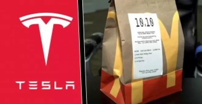 Una imagen de McDonald's activa la máquina de rumores con Tesla y termina siendo una mera coincidencia