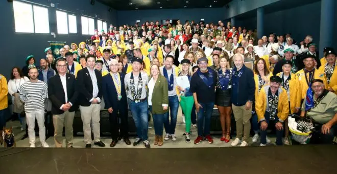 Carlos Sobera, cofrade de honor del V Gran Capítulo de la Cofradía del Bonito del Norte