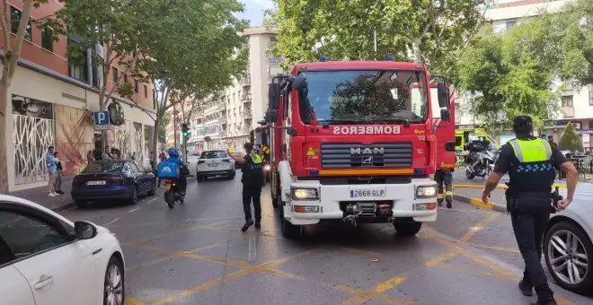 Dos heridos con quemaduras, uno de ellos graves, en un incendio originado en la cocina de un restaurante de Ciudad Real