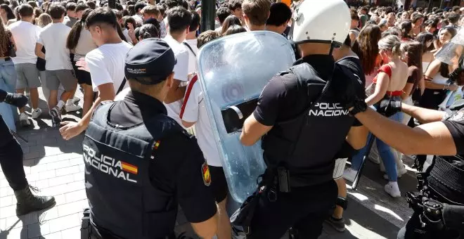 Sumar pide explicaciones a Marlaska por las cargas policiales contra estudiantes en Murcia