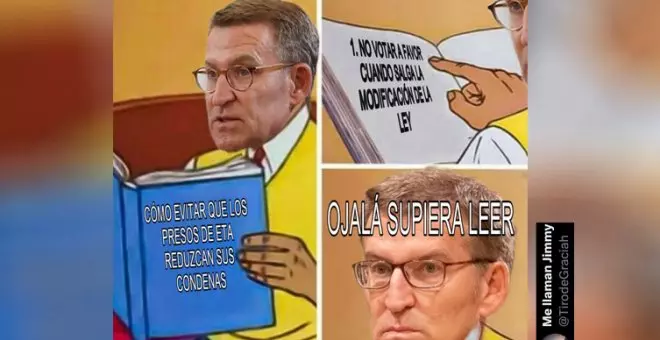 "No saben usar el tapón de una botella y queréis que lean una ley antes de votarla": la pantomima de las derechas con los presos de ETA