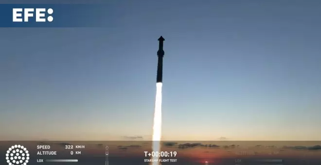 SpaceX prueba con éxito su Starship y captura la primera fase