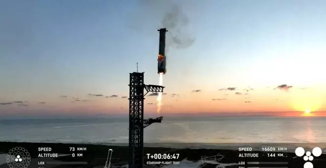 El Starship de SpaceX logra un hito al recuperar la primera fase del cohete tras un aterrizaje controlado