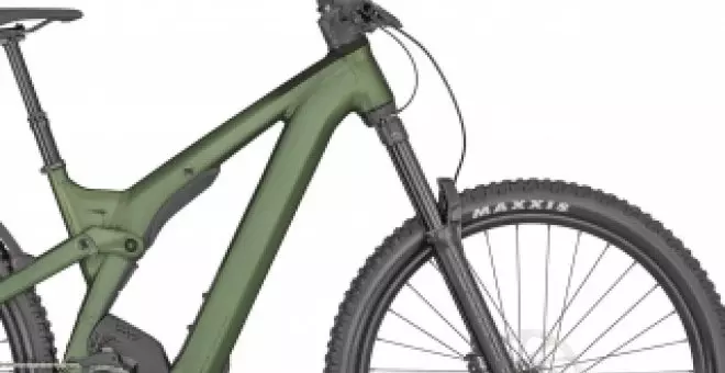 Esta bicicleta eléctrica suiza es la eMTB más barata que hay con esta puntera tecnología de suspensión