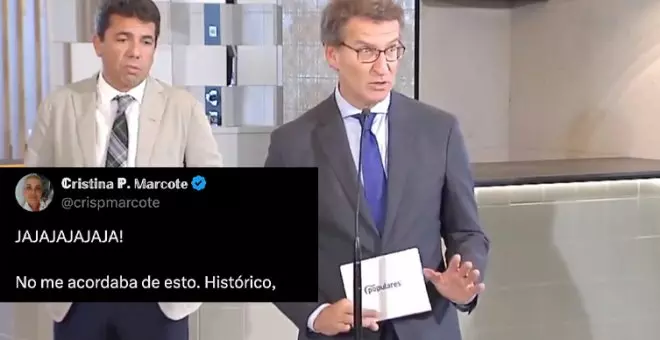 Cuando preguntaron a Feijóo por Zaplana y respondió pidiendo respeto... para la cerámica y el esmalte de Castellón