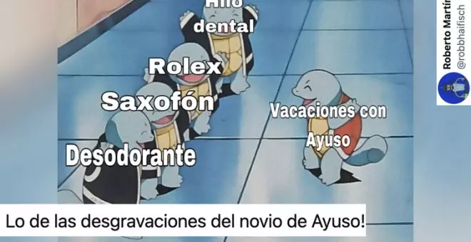 "Alberto González Amador alias 'desgraveitor'": los tejemanejes de Ayuso y su novio explicados con tuits y memes