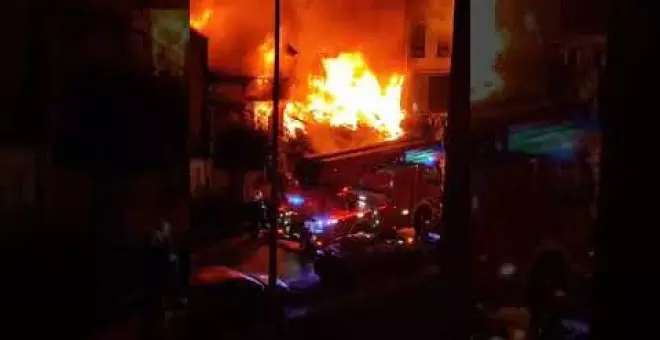 La explosión y derrumbe de un edificio en La Albericia deja varios heridos y desaparecidos